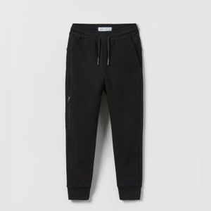 ZARA Boys, knit jogging pants with side zipper size 7